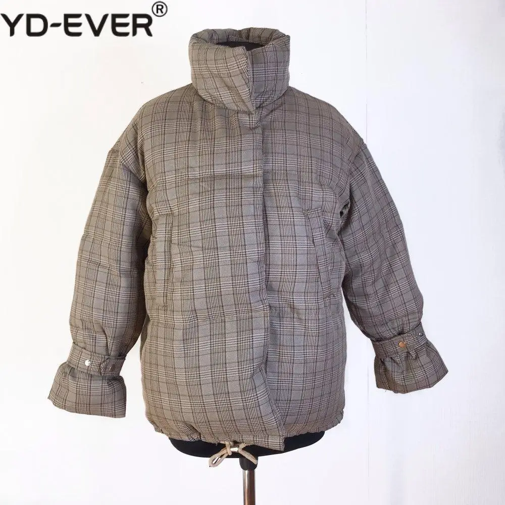 Женская хлопковая одежда новая Корейская версия свободного кроя плотная зимняя