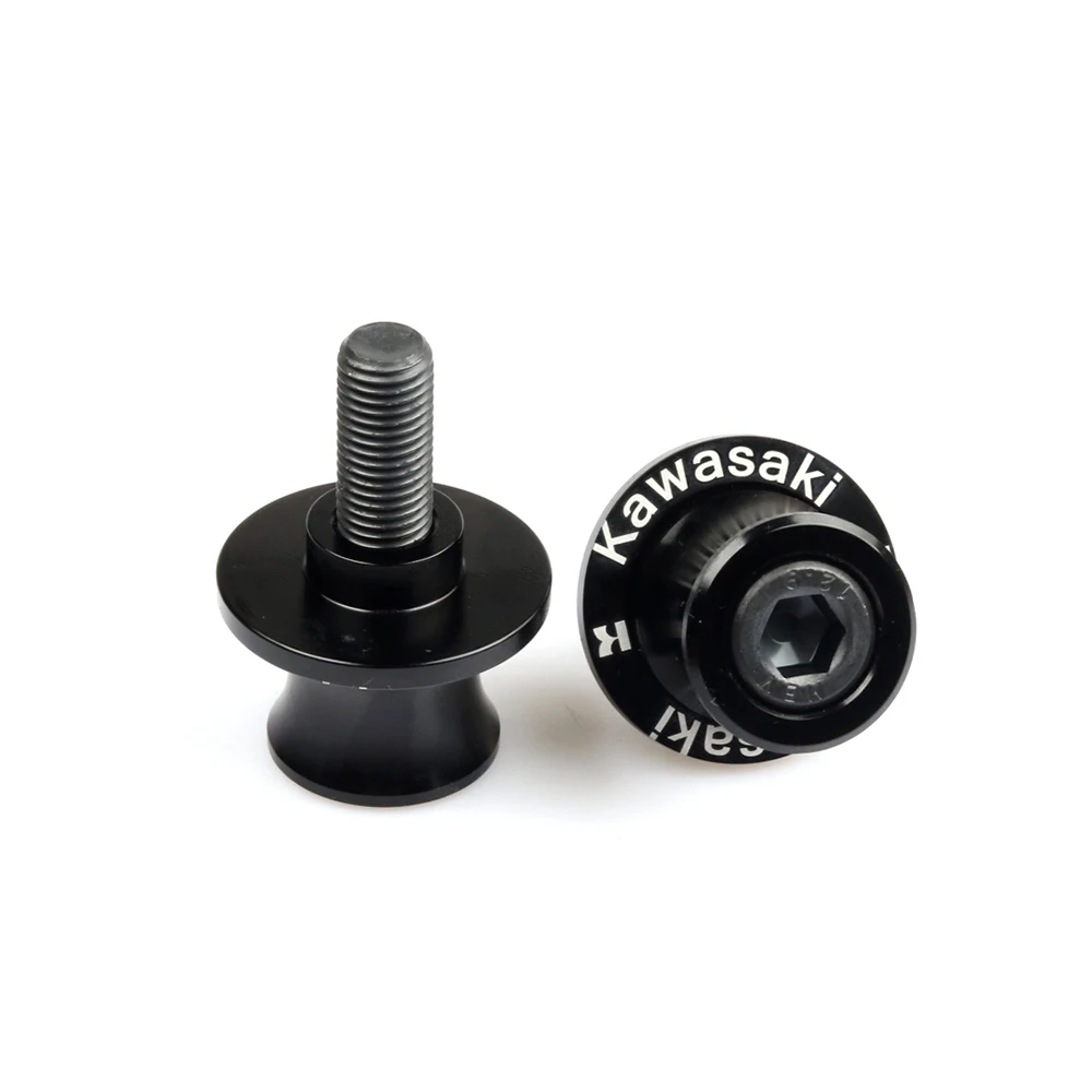 

Motorcycle CNC M10 Swingarm Slider Spools stand screws For Kawasakii ZX6R Z1000 ER6N Z750 Z750R Z250 NINJA 300 ER6F VULCAN S650