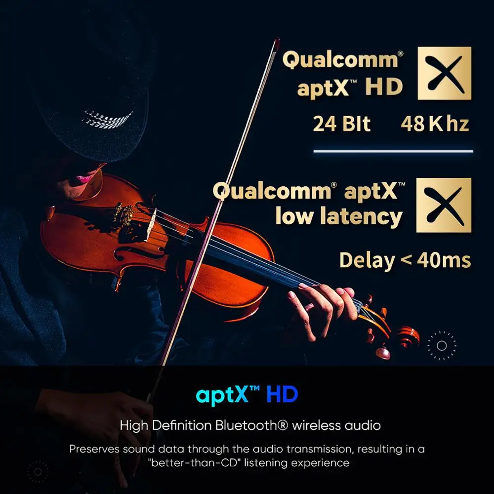 Беспроводной bluetooth 5 0 аудио передатчик MR275 aptX HD ll оптический коаксиальный 3 мм Aux RCA