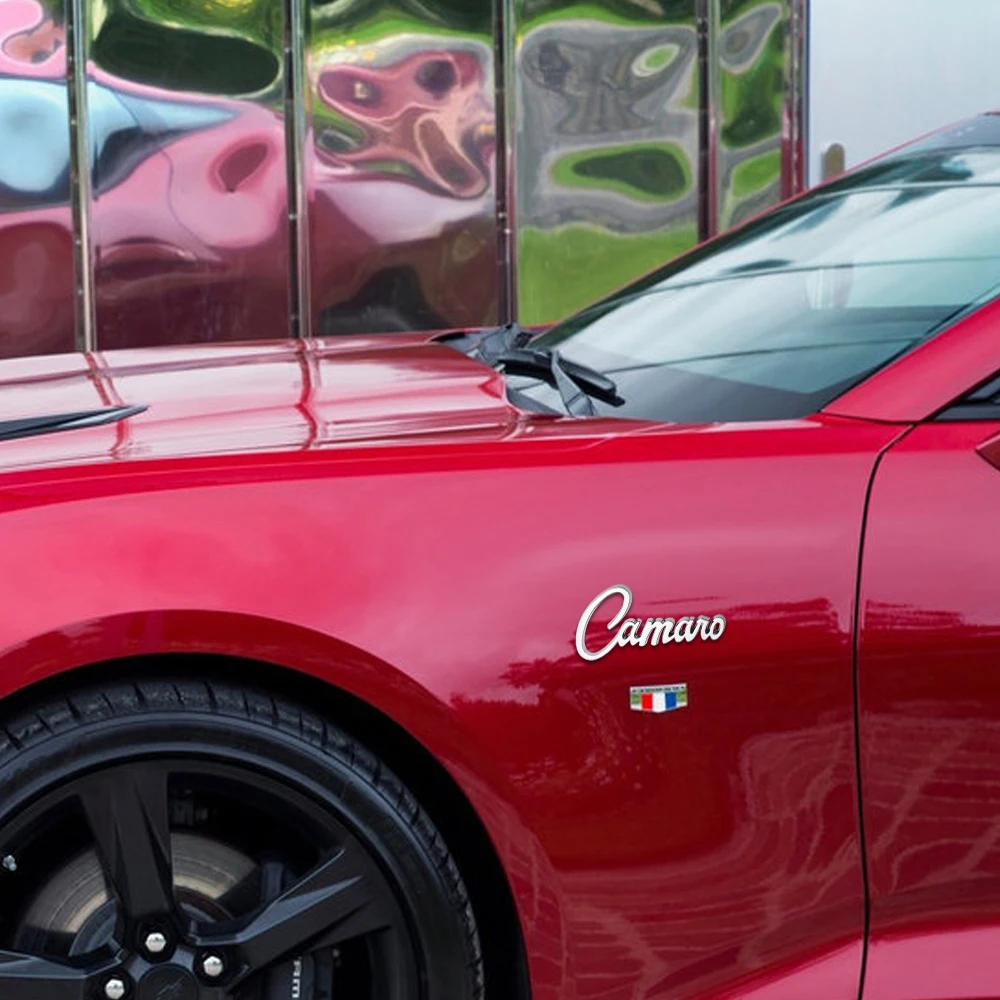 

3D Metal Car Sticker Camaro Emblem For Chevrolet Cruze Captiva Aveo Silverado Malibu Auto Side Rear Trunk Decoration Badge Decal