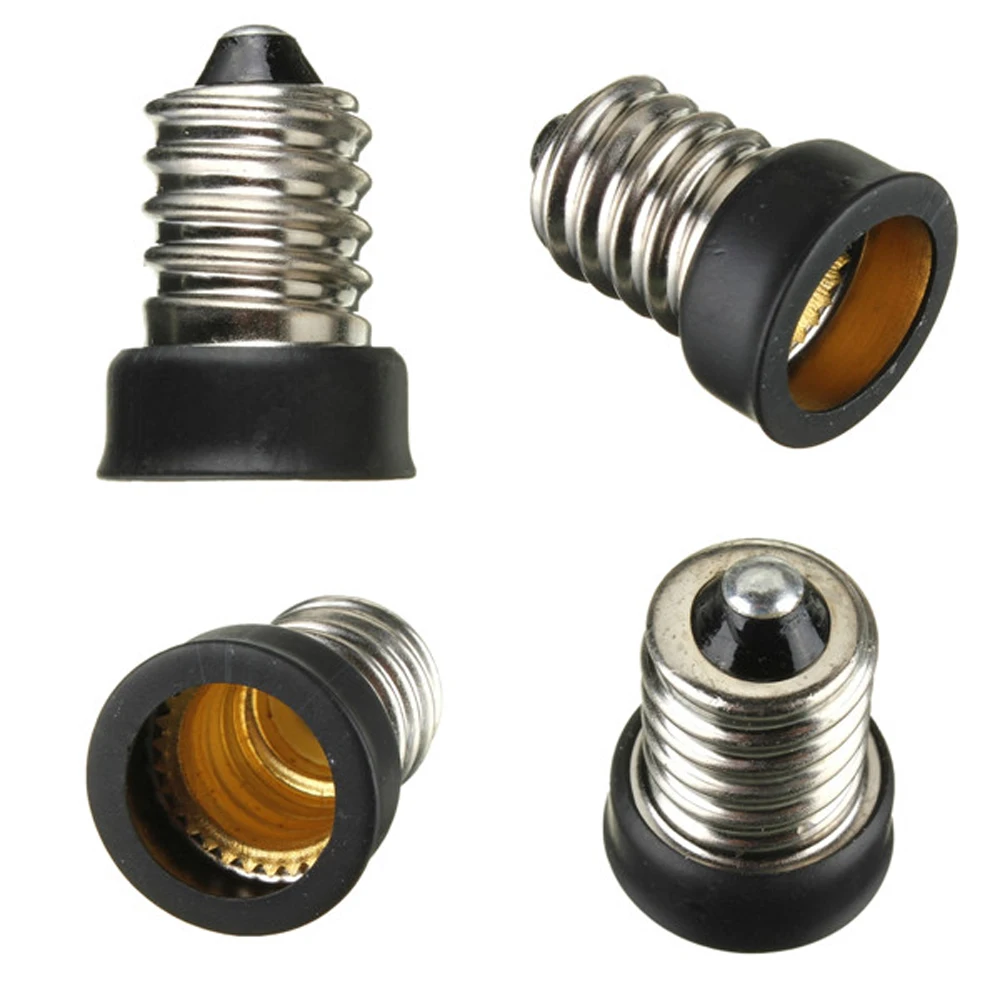 

E14 to E12 Base LED Light Bulb Lamp Adapter Holder Extend Socket Converter