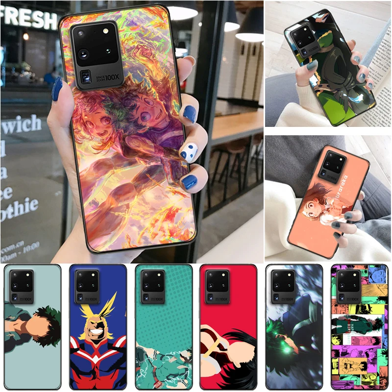 

My Hero Academia Dabi Shigaraki Tomura Boku Bakugou Katsuki Todoroki Shouto Phone Case For Samsung Galaxy S20 Ultra FE Soft TPU