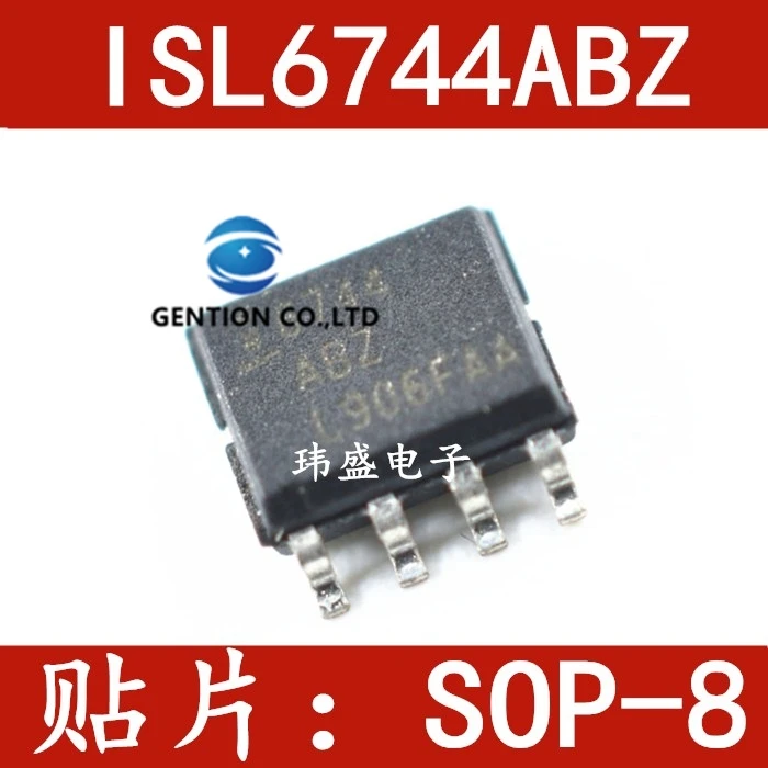 

10 шт. ISL6744ABZ 6744ABZ ISL6744AABZ лапками углублением SOP-8 в наличии 100% новый и оригинальный