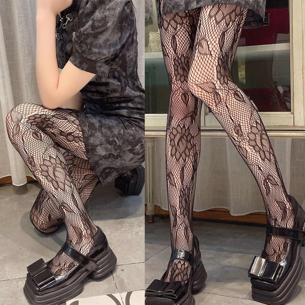 Женские пикантные Прозрачные шелковые колготки блестящие эластичные со