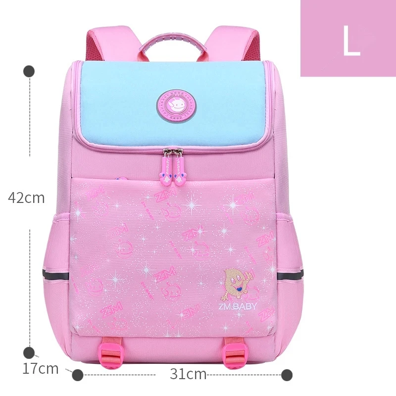 Детский рюкзак для начальной школы для мальчиков и девочек, ортопедический Водонепроницаемый ранец для детского сада