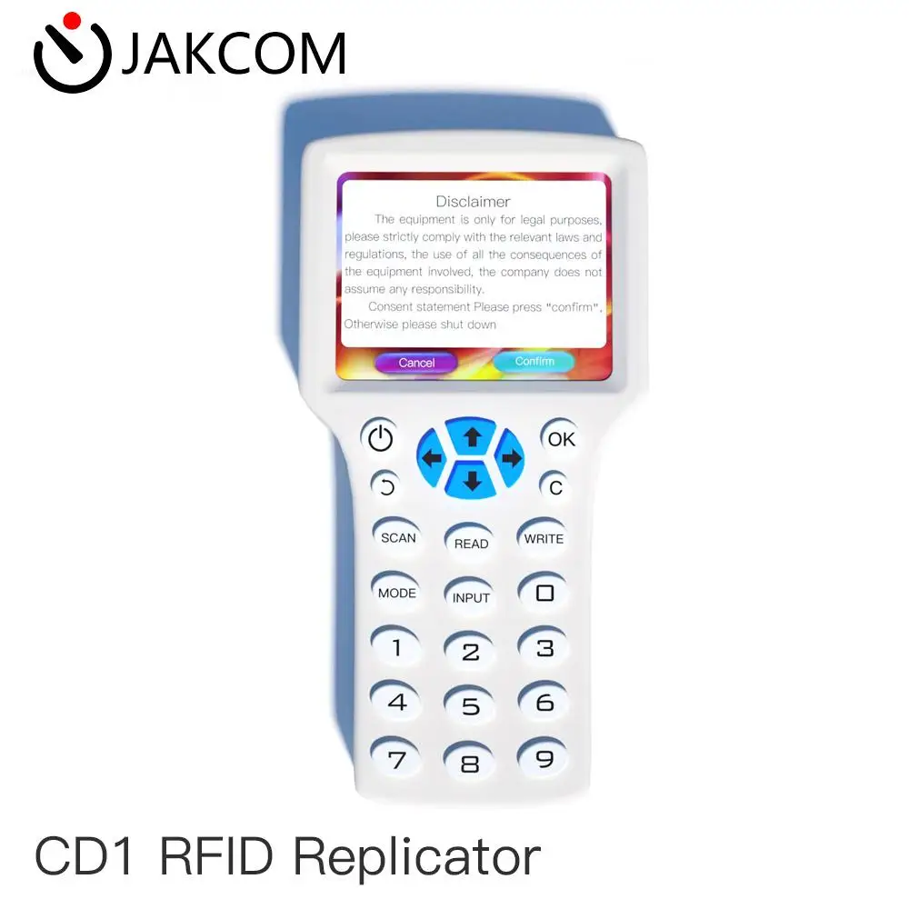 

Радиочастотный репликатор JAKCOM CD1, лучше, чем nfc декодер, здравствуйте, считыватель отпечатков пальцев, сканер штрих-кодов, RFID-детектор em4100 125 ...