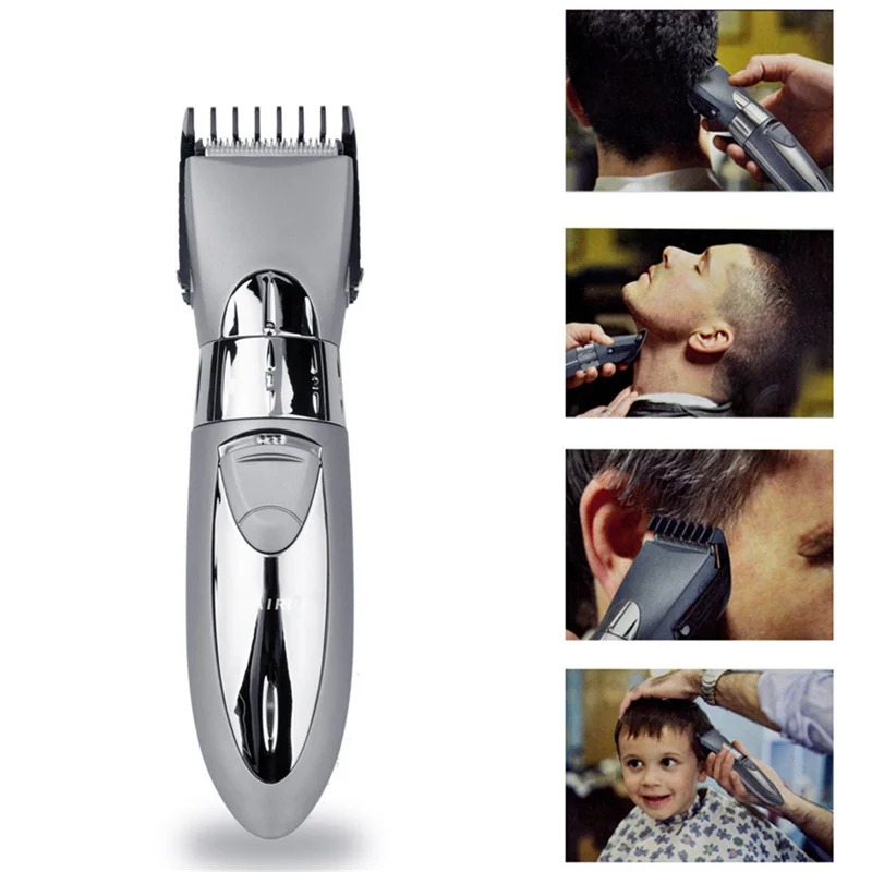 

Professional Electric Waterproof Men's Hair Trimmer Hair Cutting Machine Rechargeable Trimer Haircut Razor Shaver Tool 42