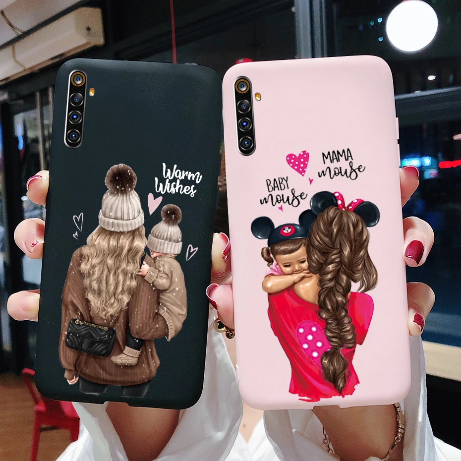 Чехол для OPPO Realme 5 5i 5s Pro 6 6i 7 Модный мягкий силиконовый чехол из ТПУ с рисунком