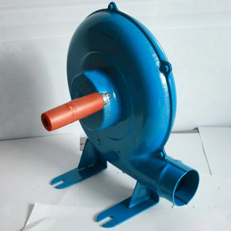 80 Вт открытый барбекю Железный Шестерня ручной коленчатый Вентилятор Ручной