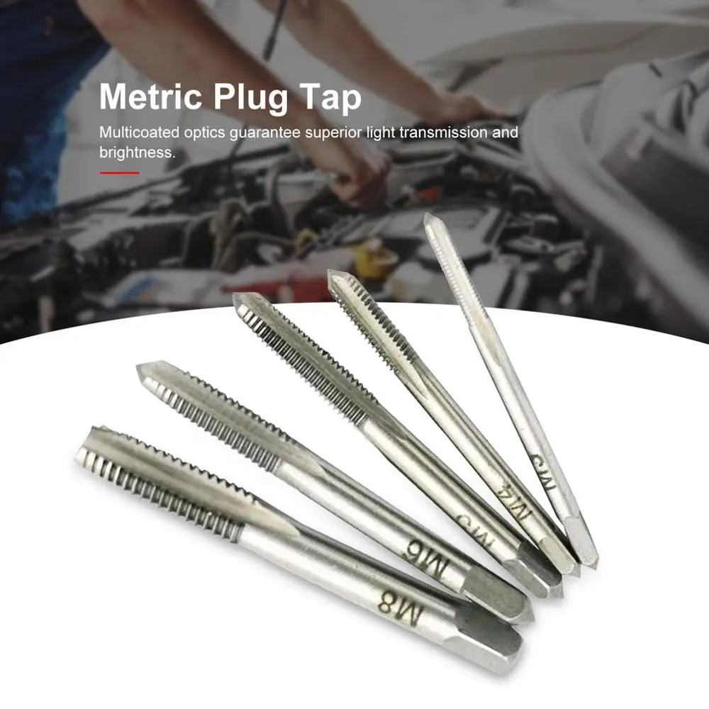 Резьбовая резьба Метрическая Вилка краны 5 шт. стальной шарикоподшипник машина