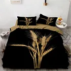 Комплект постельного белья с изображением пшеницы, 23 шт.