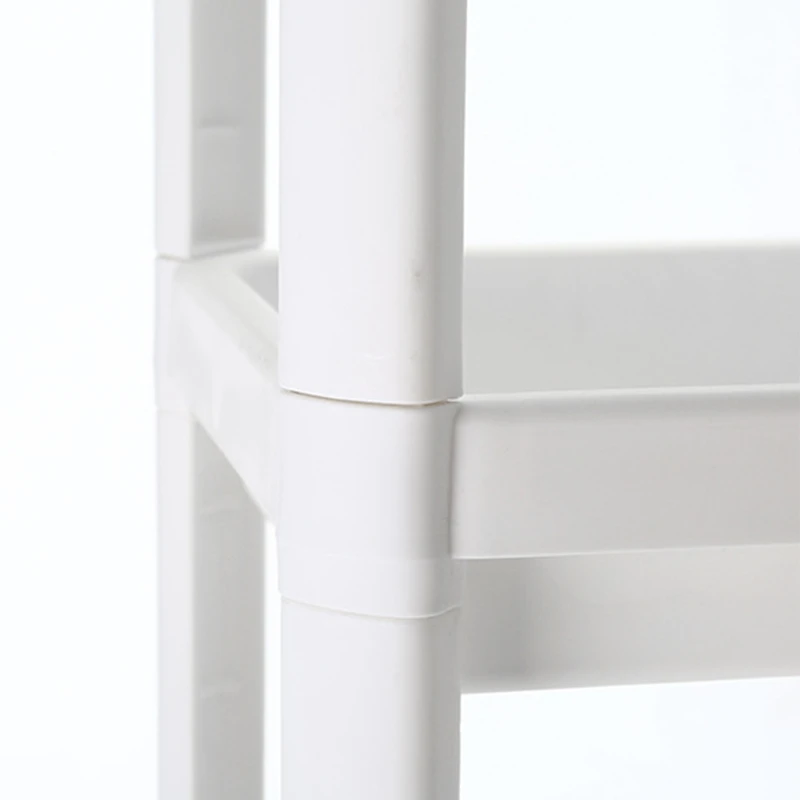 

Storage Rack Bathroom Slim Slide Tower Assemble Plastic Shelf Space Saving Organizer Kitchen Movable Home Tool