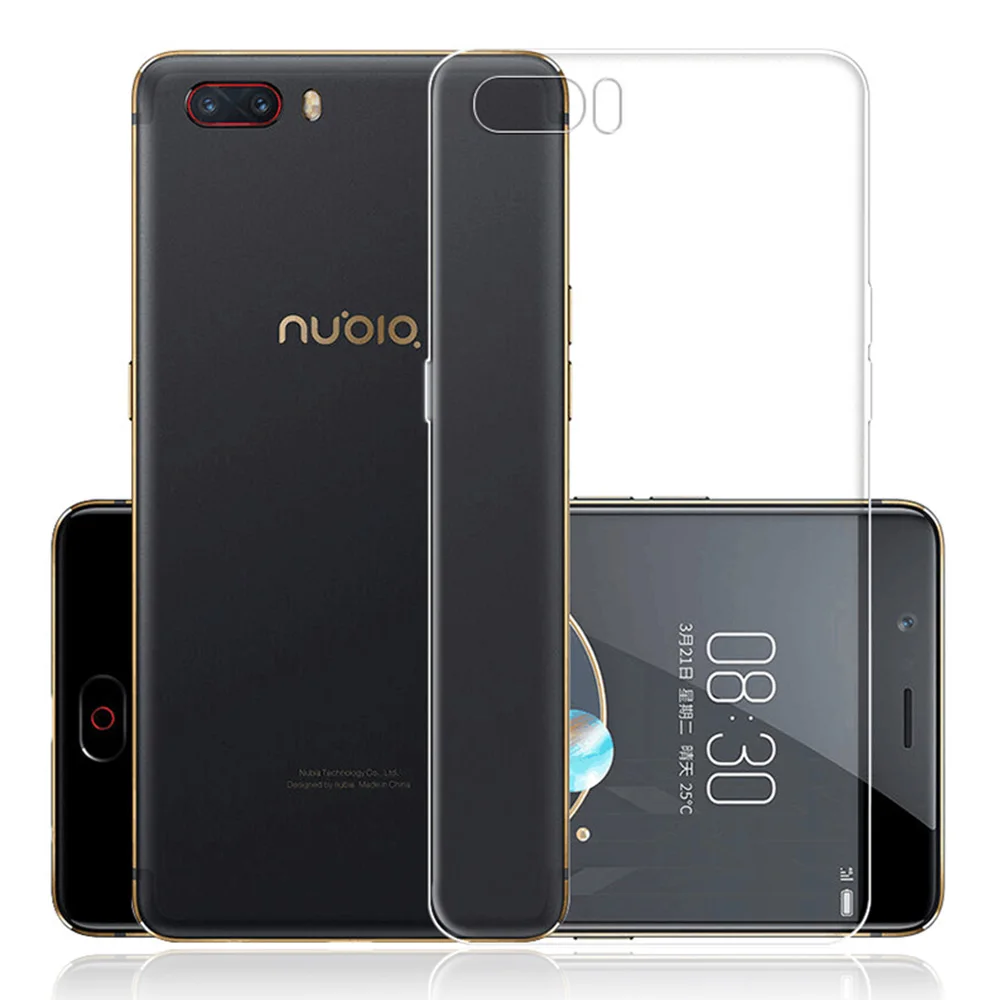 Soft TPU Silicon Cover Phone Case protector case For ZTE Nubia Z11 Z17 Lite Z18 mini S Max M2 Axon 9 Pro 7 V18 Red Magic |