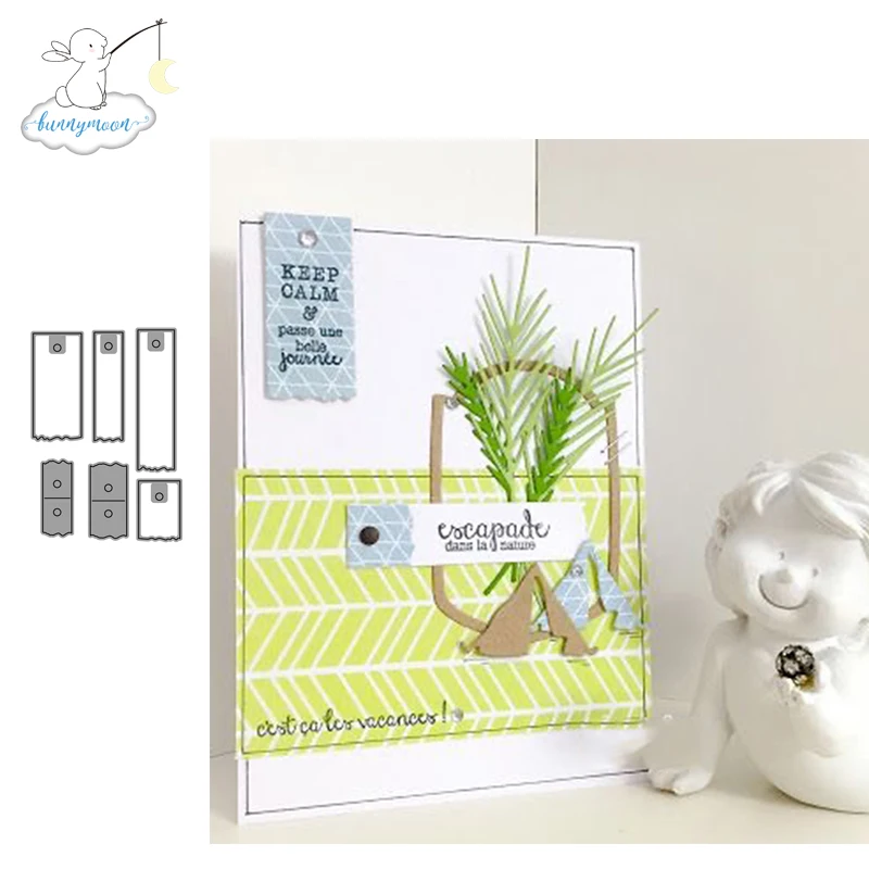 CH маленькие этикетки новый дизайн ремесло металла резки Скрапбукинг альбом DIY