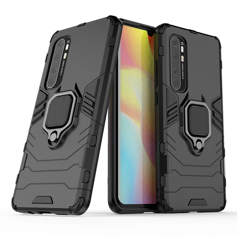 Чехол для телефона Xiaomi Mi Note 10 Lite защитный чехол из поликарбоната с держателем
