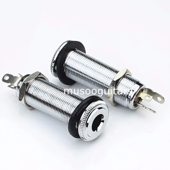 

Один гитарный или басовый входной разъем, хромированный, стерео или моно из Кореи