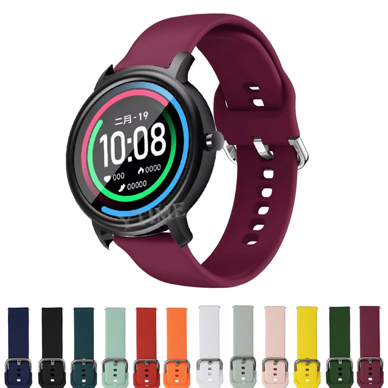 

Ремешок силиконовый для смарт-часов Xiaomi Mibro Air/Mibro, 20 мм