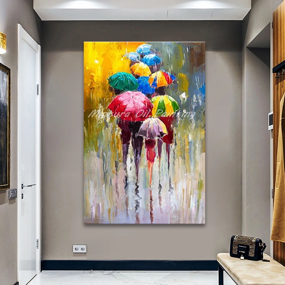 Mintura ручная роспись Масляные картины на холсте Настенная картина для гостиной