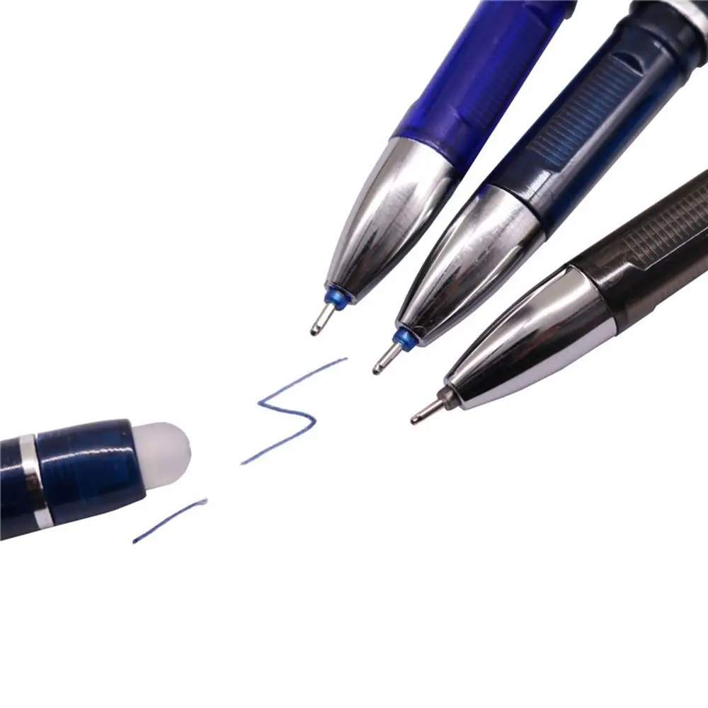 1 шт. стираемая ручка 0 5 мм синий/черные чернила волшебная для школы и офиса