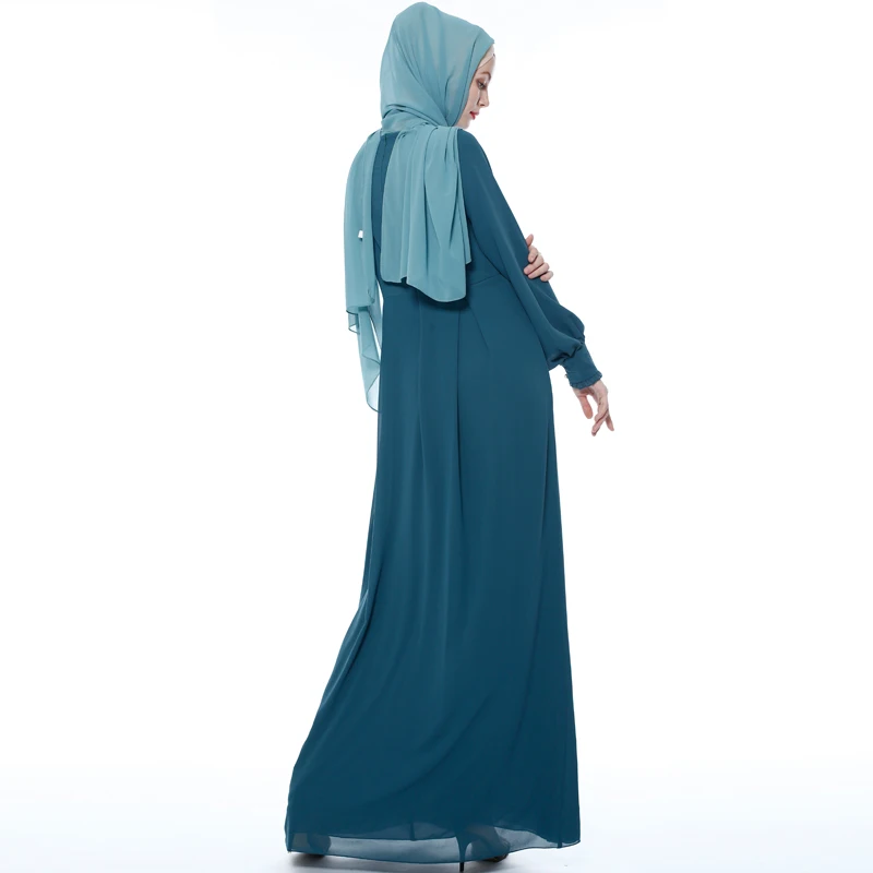 Платье Abaya Турция Дубай арабское мусульманское хиджаб платье кафтан женские