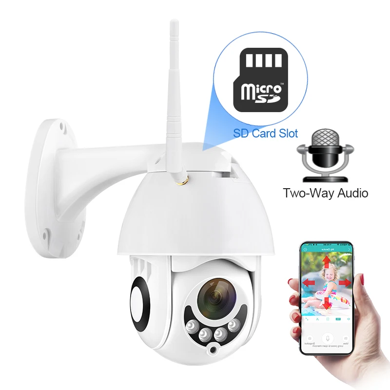 Panoeagle Wi Fi камера наружная PTZ IP 1080 p скоростная купольная CCTV безопасности ip WIFI