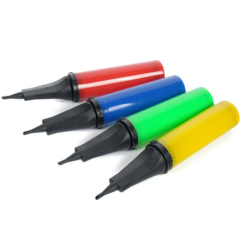 

Mini Balls Pump balloon accessories inflator hand push Air Pump Two kinds of needles Party Supplies portable foil ballon pump