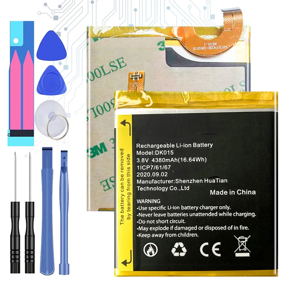 

4380mAh Mobile Phone Battery for Blackview BV9900 Pro