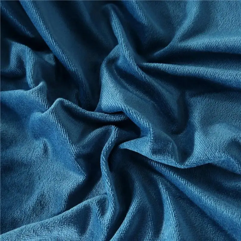 

31Korean Style Solid Color Bedding Set 1pcs Thick Fleece Warm Winter Bedcover King Queen Twin Size Crystal Velvet Bed Skirt