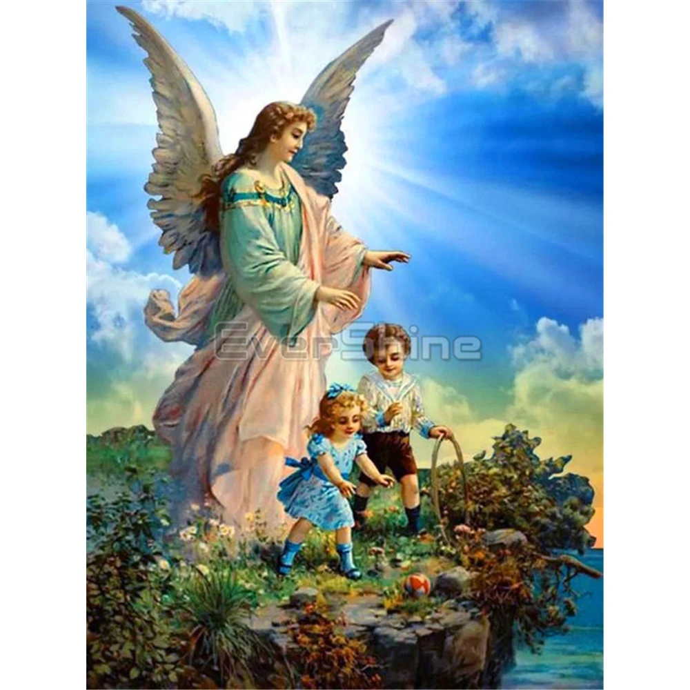 

Angel Religion DIY 5D Full Diamond Mosaic Diamond Painting Diamond Embroidery Complete Kit Christmas Gift Home Handicraft