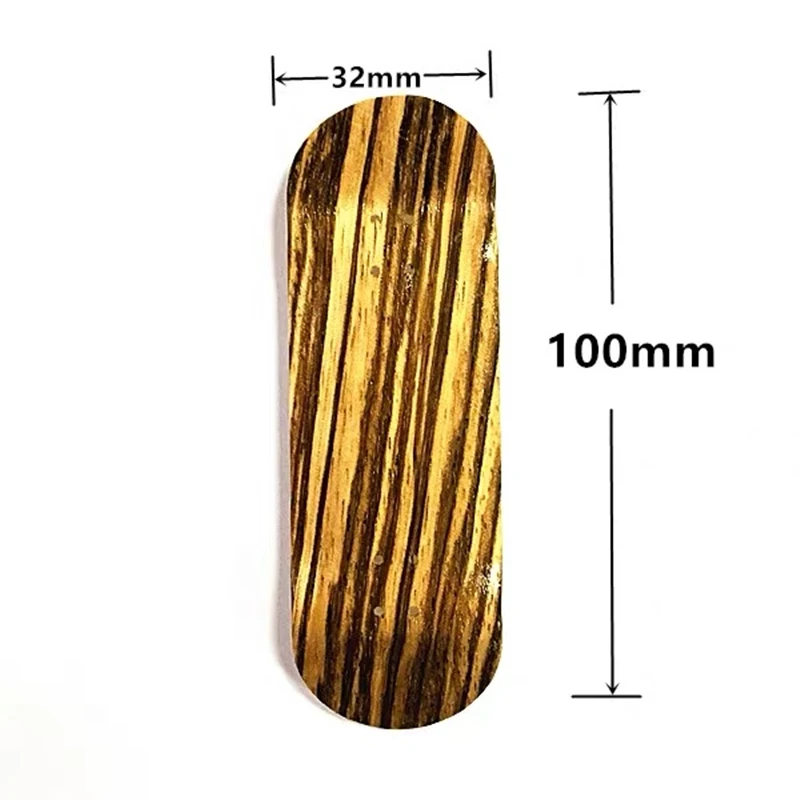 Juego de diapas&oacute;n de madera de cebra para ni&ntilde;os y adultos, monopat&iacute;n, cubierta, juego deportivo, regalo, novedad, 1 Juego-1
