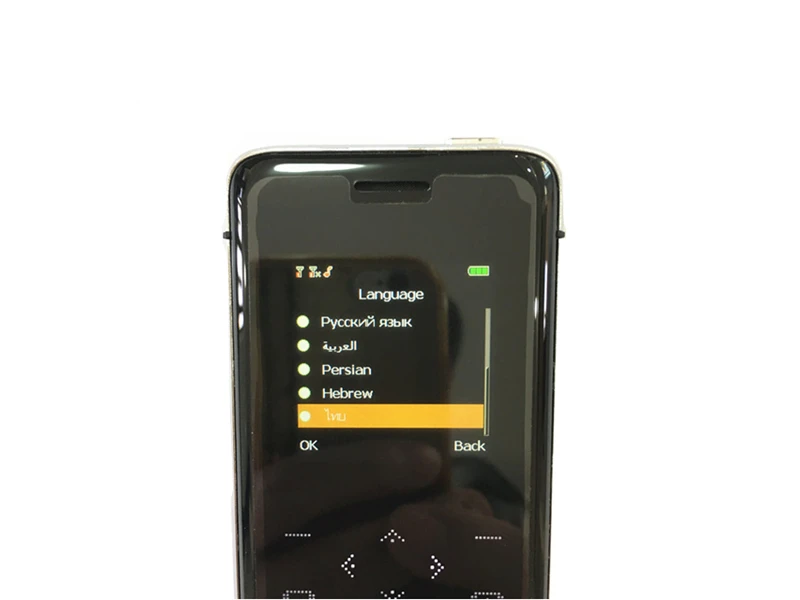 Ультратонкий Тонкий металлический корпус для мобильного телефона Bluetooth 2,0 Dialer анти-потеря FM Две sim-карты Mini S8 V36 мобильный телефон арабский, иврит