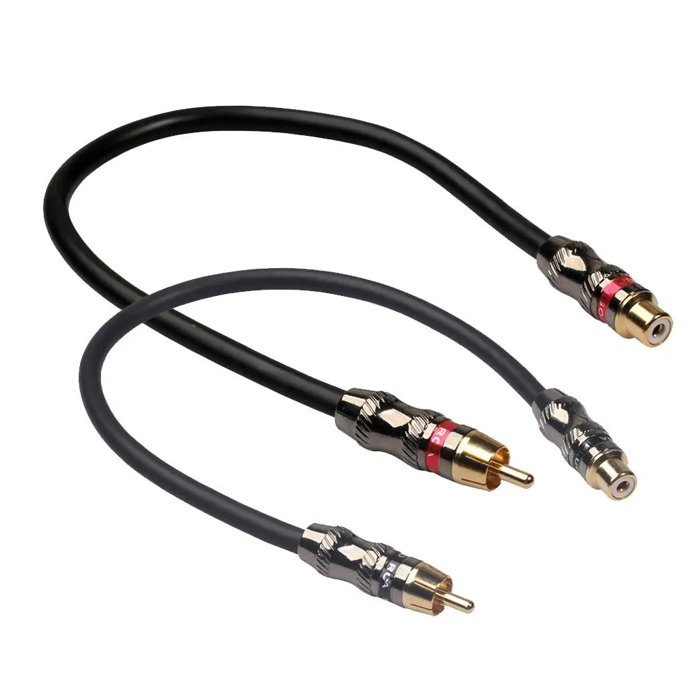 Удлинительный кабель RCA Phono 0 3 м/1 фута 1 мама в папа для аудио и видео провод DVD