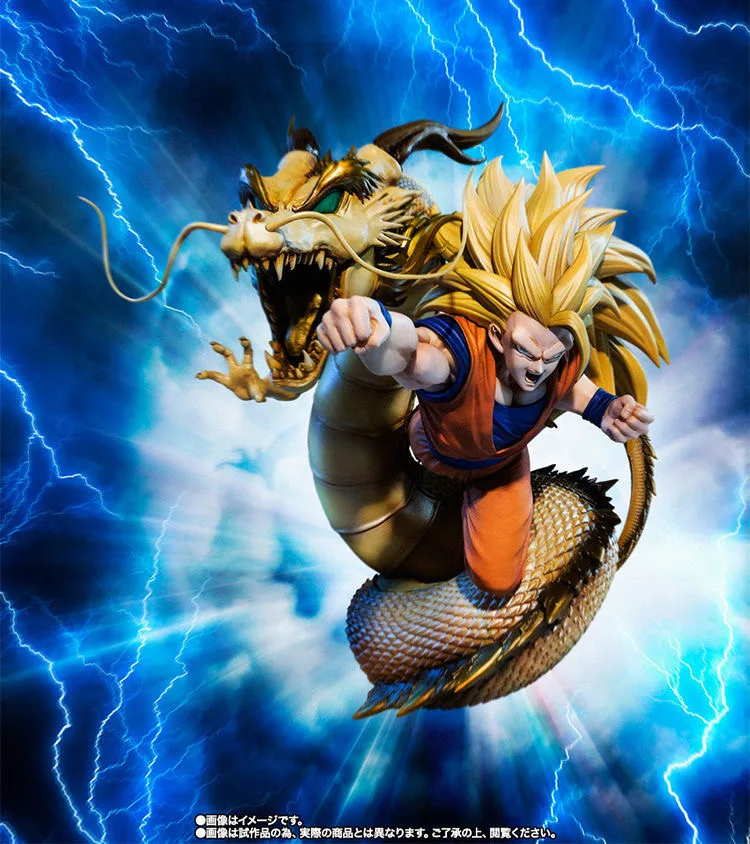 Фигурка Bandai из аниме Драконий жемчуг Z искусство нулевое супер сайян какарото