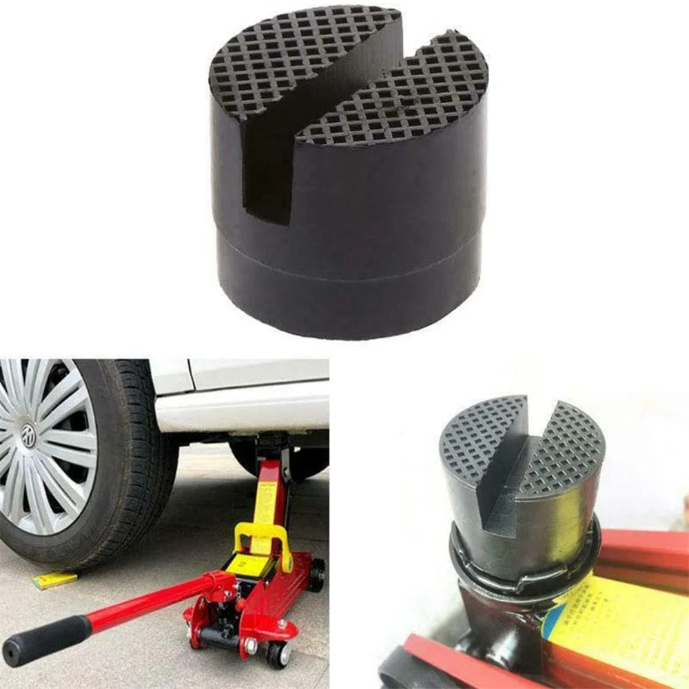 Универсальная подставка для автомобильного домкрата резиновые прокладки черная