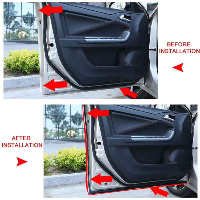2/4 шт. для Honda Civic Седан передний левый Драйвер четырехсторонняя пресс уплотнитель
