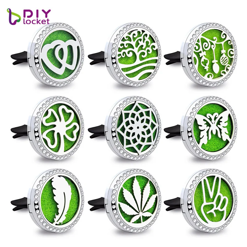 30 мм нержавеющая сталь + сплав автомобильный диффузор эфирного масла оптовая