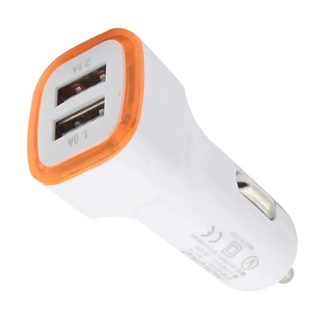 Светодиодный устройство для автомобиля с двумя портами USB Зарядное