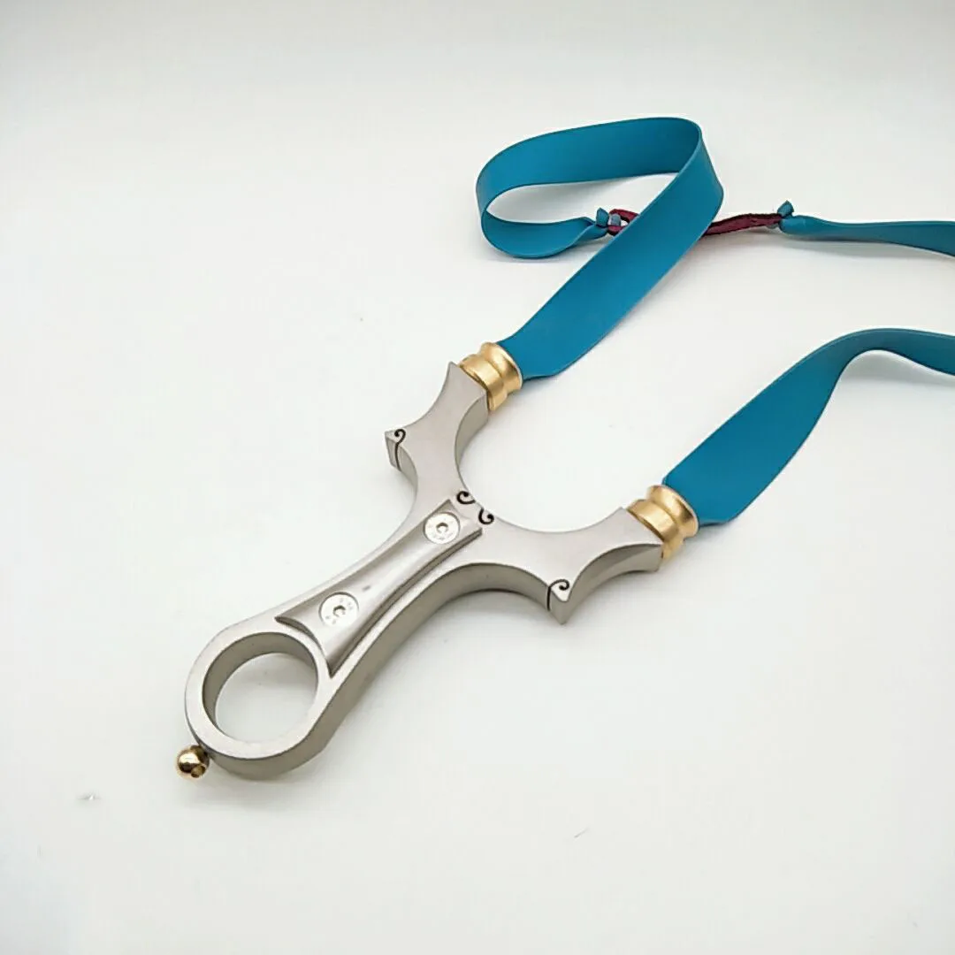 

Рогатка из нержавеющей стали, Рогатка для стрельбы из лука, катапульта, охотничий Рогатка, традиционный мощный Рогатка, Рогатка для стрельбы из плоской резиновой ленты, игра, спорт