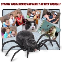 remote control spider scary wolf spider robot electronic pet remote control simulation tarantula eyes shine smart spider d5