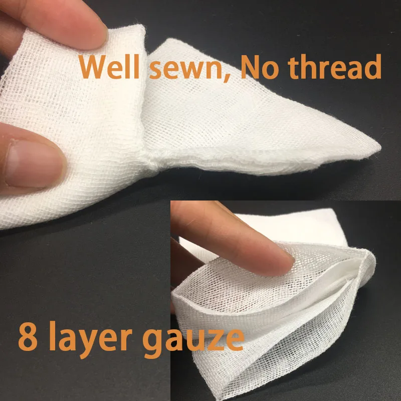 10 мешков трахеальная канюля медицинская трахеостомическая Марля трахео сливные