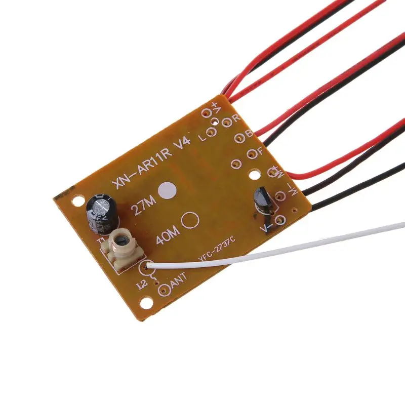 Пульт дистанционного управления плата приемника 5 каналов 27 МГц для танка