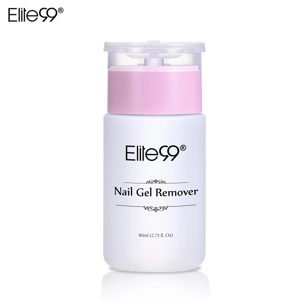 Жидкость для снятия гель лака ногтей Elite99 средство 1 бутылка инструменты