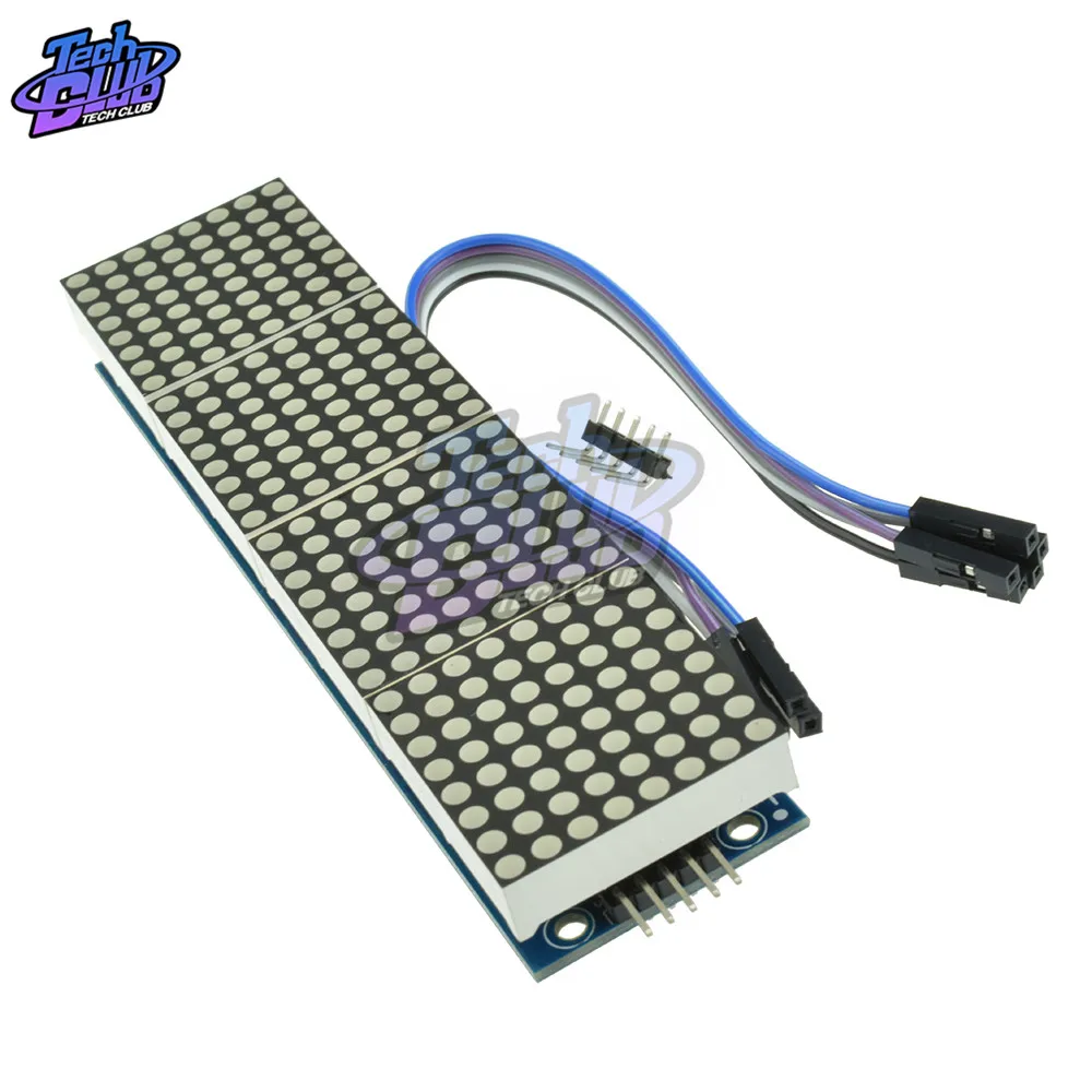 Электронный MAX7219 точечно-матричный модуль драйвера 8x8 для Arduino AVR микроконтроллер