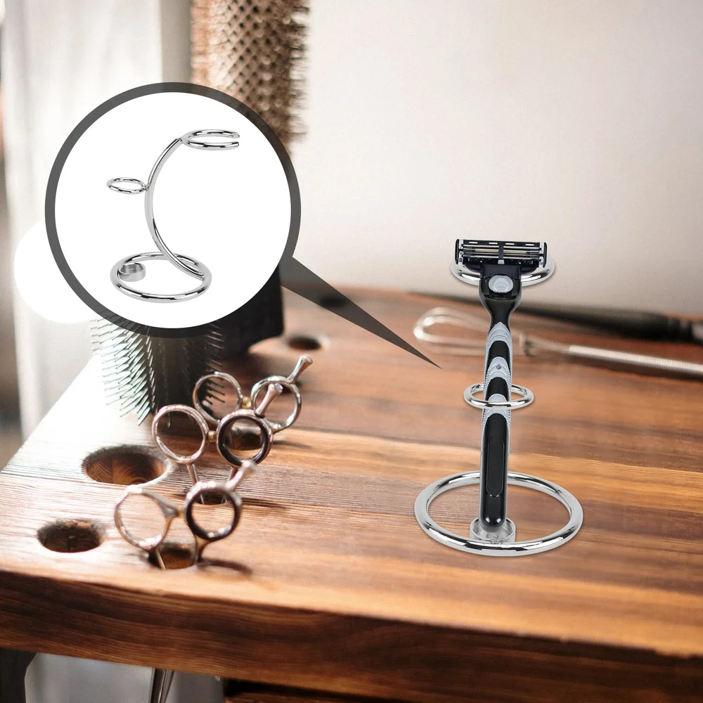 

Shaving Tools Rack Shaving Brush Holder Rack Practical Razor Stand Creative Brush Stand