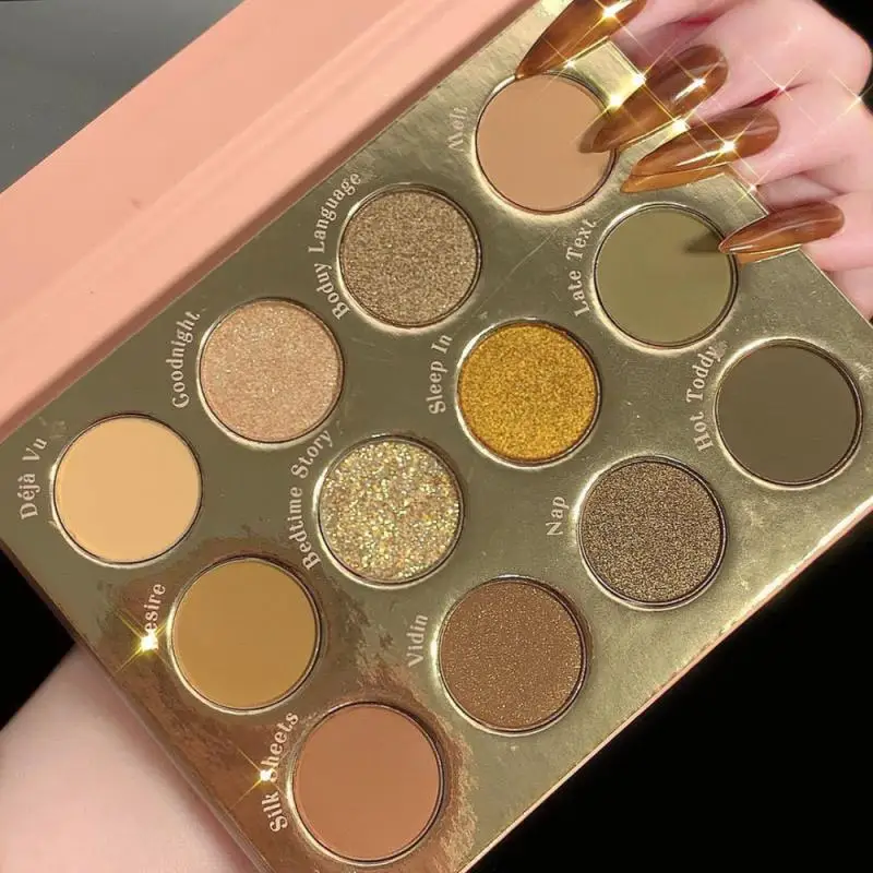 Матовые перламутровые телесные большие тени для век Палитра 99/88/40/20/16/12/цветов