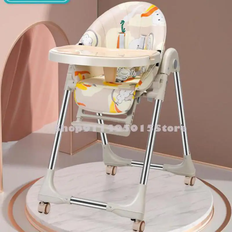 Baby Dining Chair Foldable Portable Table And Multifunctional Children's Seat | Мебель
