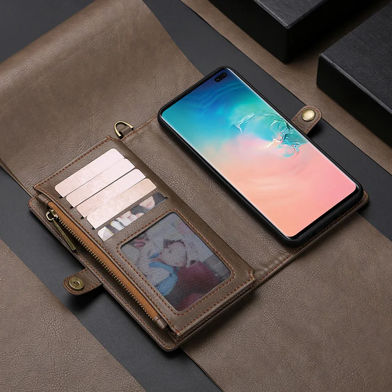 MEGSHI флип Brieftasche Ledertasche для samsung Galaxy S10 S9 S8 plus note 9 8 note10 j7 J3 A80 A70 A50 Abdeckung