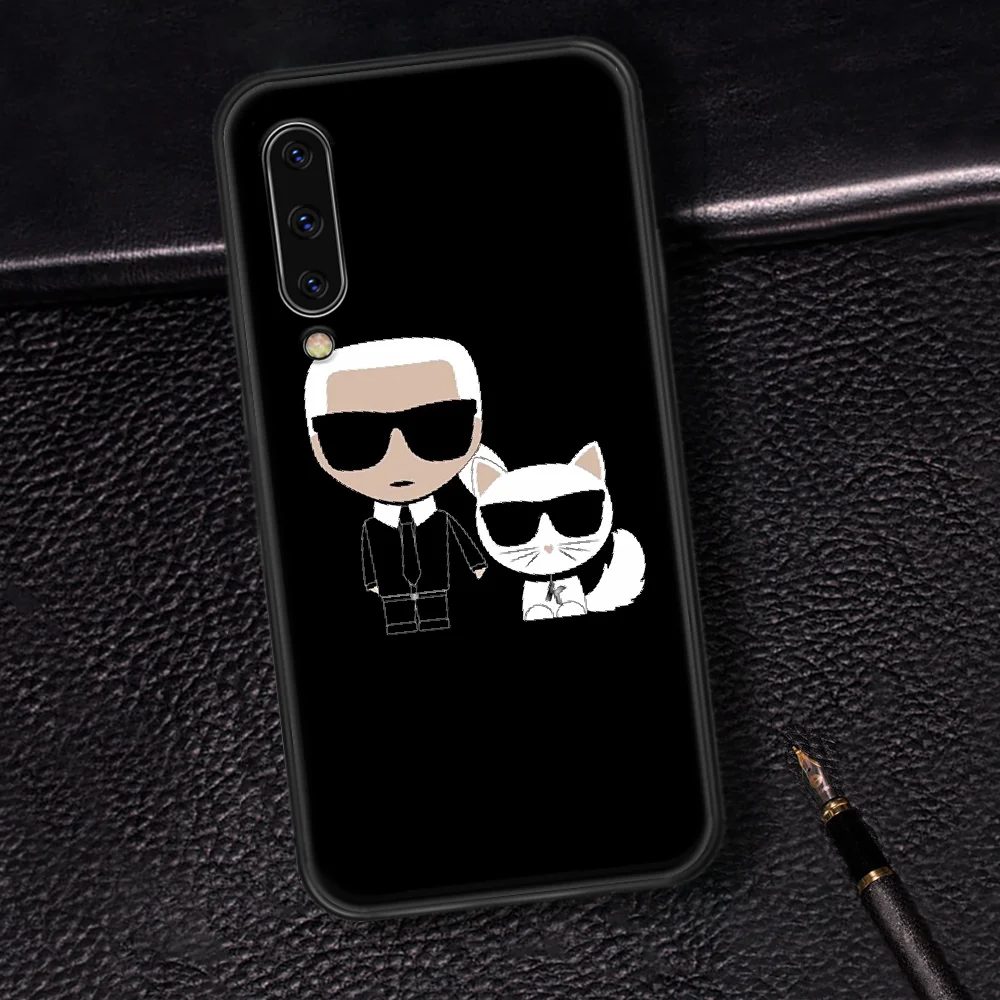 

Karls Brand Phone Case Cover For Samsung Galaxy A7 8 10 20 20e 21 30 30S 31 41 50 50S 51 70 71 91 black Bumper 3D Waterproof