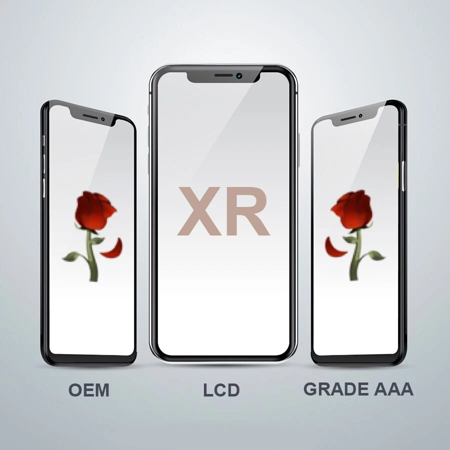 ЖК-дисплей для iPhone XR сменный экран с 3D сенсорным экраном True Tone инструментами без