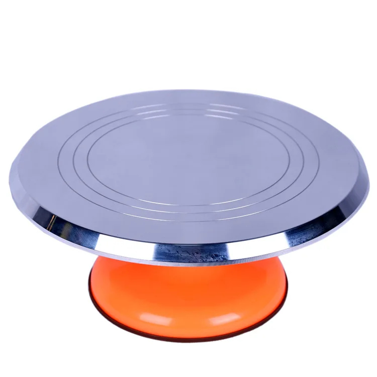 

Birthday cake stand aluminum alloy cake decoration table turntable non-slip turntable cake stand tool set